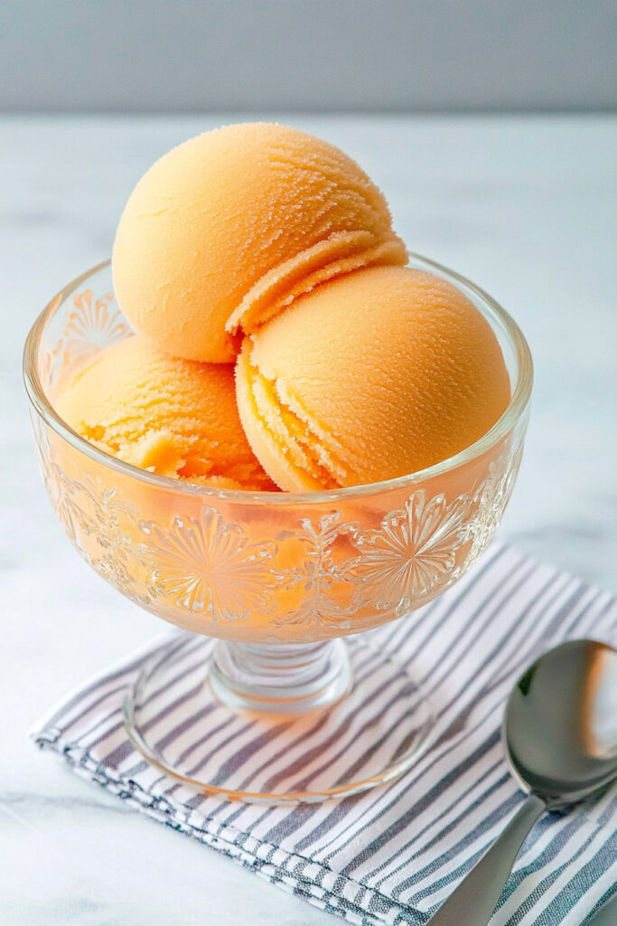 Ninja Creami Orange Jell-O Sorbet Recipe