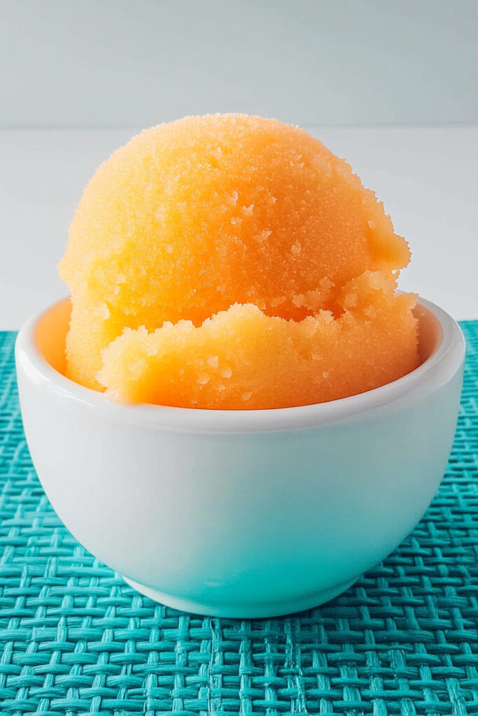 Ninja Creami Orange Sherbet