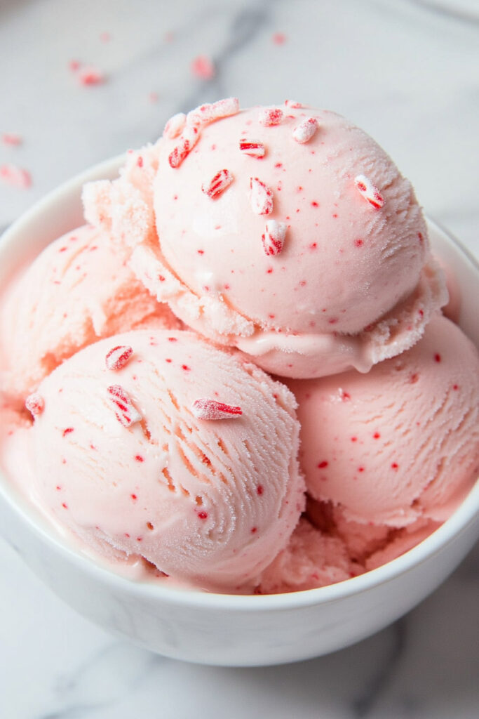 Ninja Creami Peppermint Protein Ice Cream