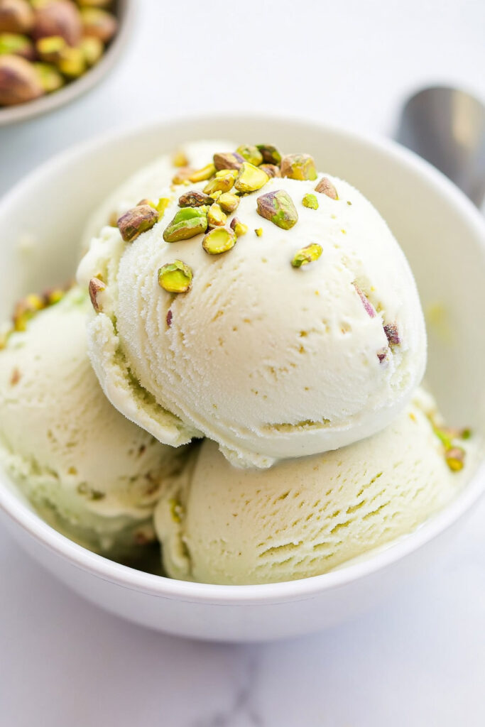 Ninja Creami Pistachio Protein Ice Cream Recipe