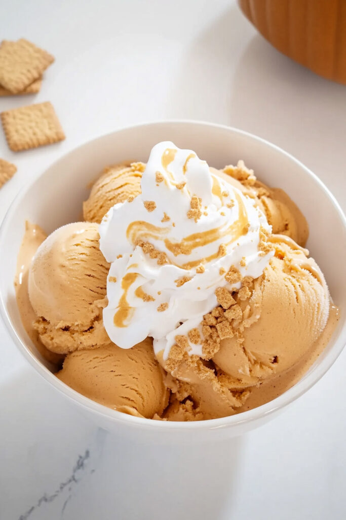 Ninja Creami Pumpkin Pie Protein Ice Cream