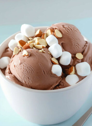 Ninja Creami Rocky Road Ice Cream