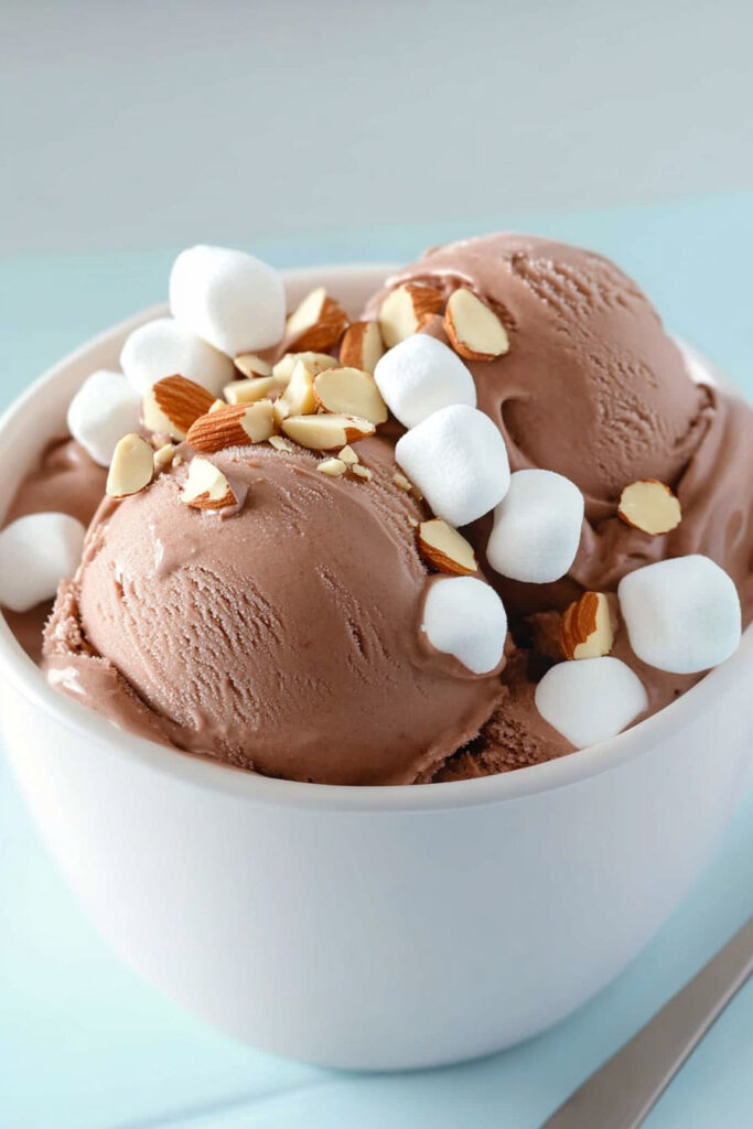 Ninja Creami Rocky Road Ice Cream