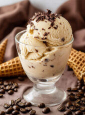 No Churn Coffee Ice Cream