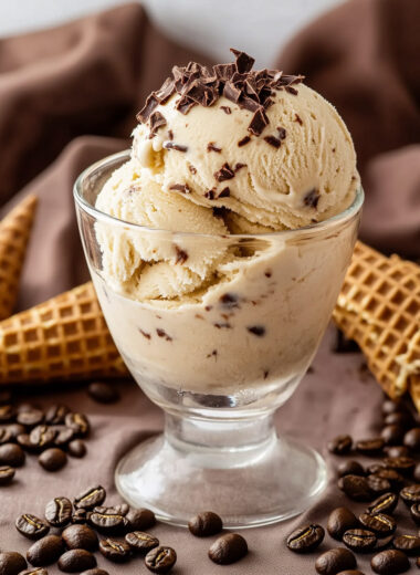 No Churn Coffee Ice Cream