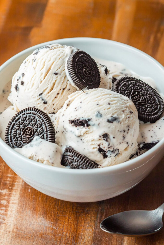 No Churn Oreo Ice Cream