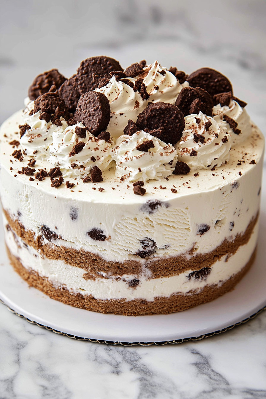 Cookies And Cream Ice Cream Cake Recipe