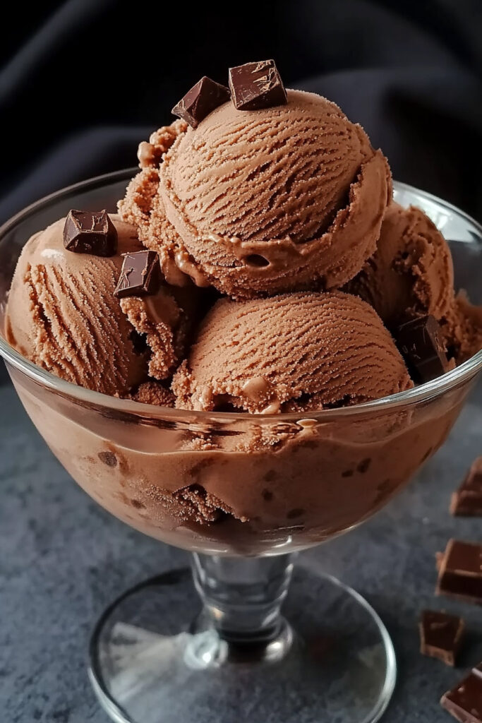 Serving Ideas Ninja Creami Keto Chocolate Ice Cream