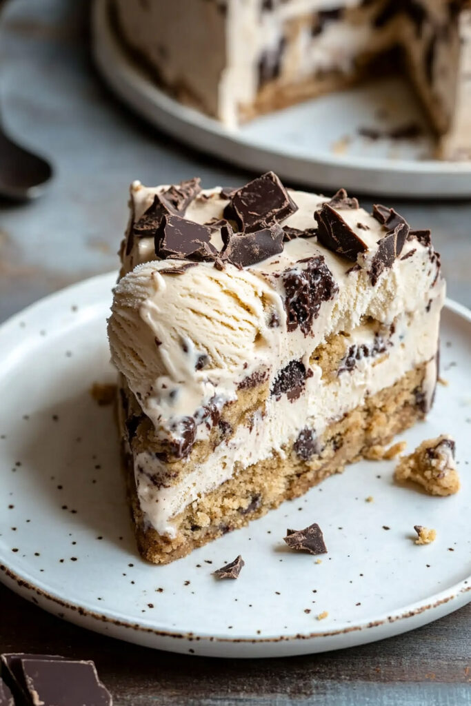 Serving Tips Cookie Dough Ice Cream Cake