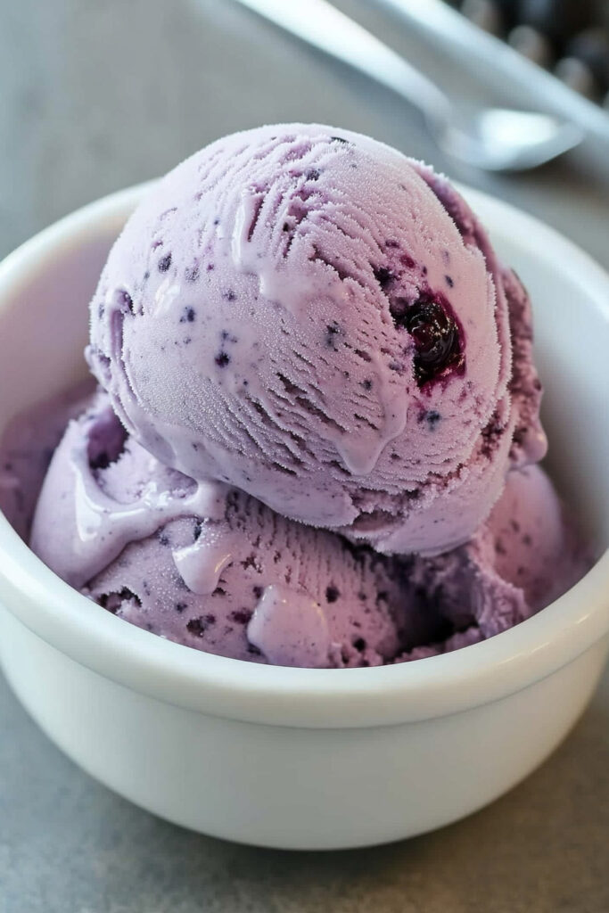 Serving Tips Cuisinart Blueberry Ice Cream