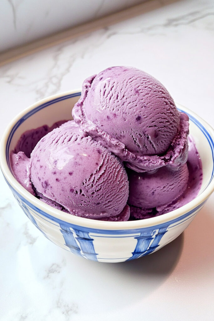 Serving Tips Ninja Creami Blueberry Cobbler Ice Cream