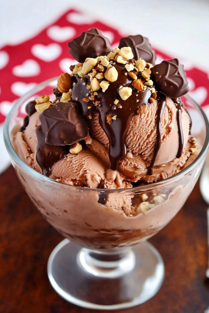 Storing Ferrero Rocher Ice Cream