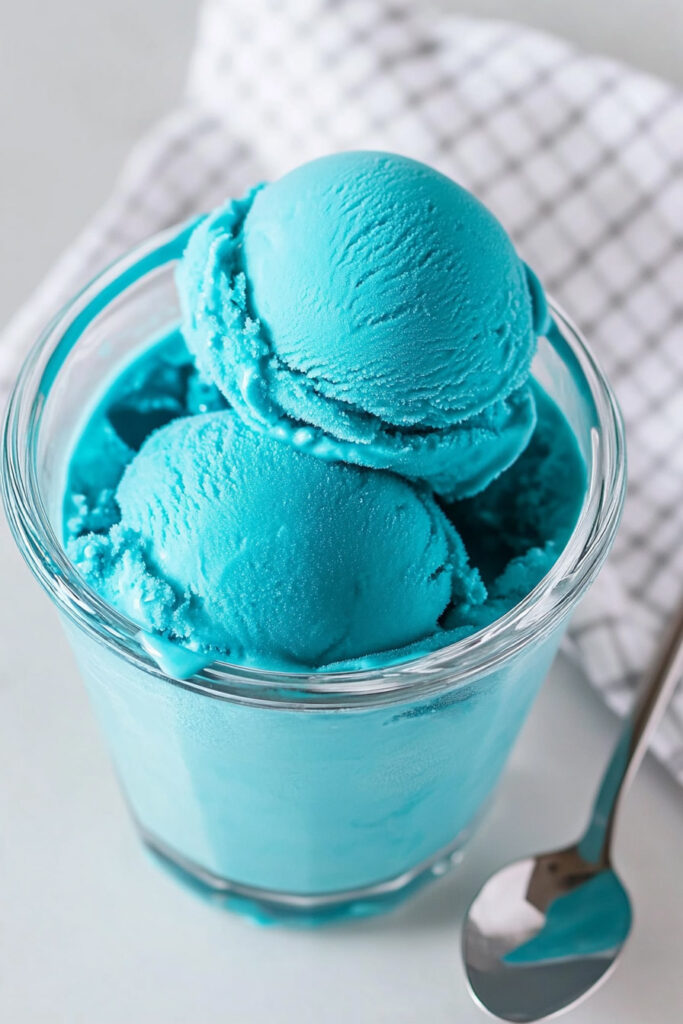 Storing Ninja Creami Blue Moon Ice Cream