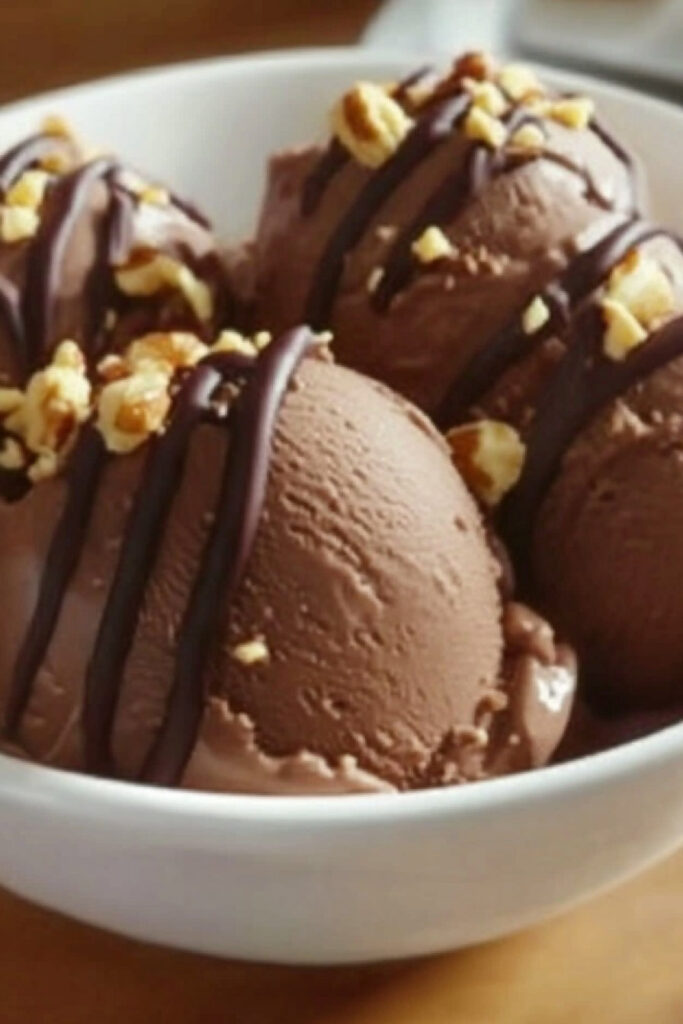 Storing Ninja Creami Low-Calorie Chocolate Cheesecake Ice Cream