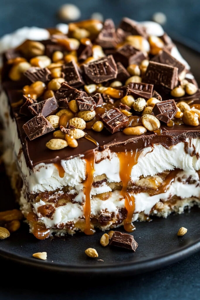 Storing Snickers Ice Cream Cake