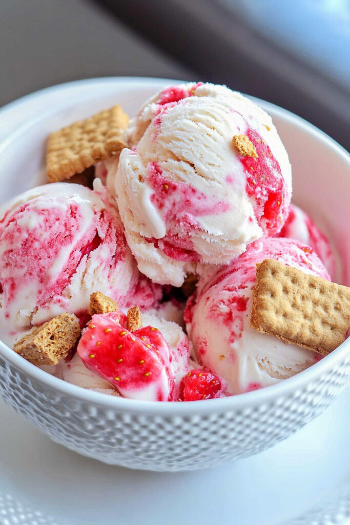 Storing Tips Cuisinart Strawberry Cheesecake Ice Cream