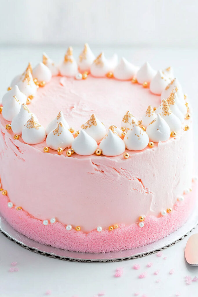 Strawberry Sundae Ice Cream Cake Recipe