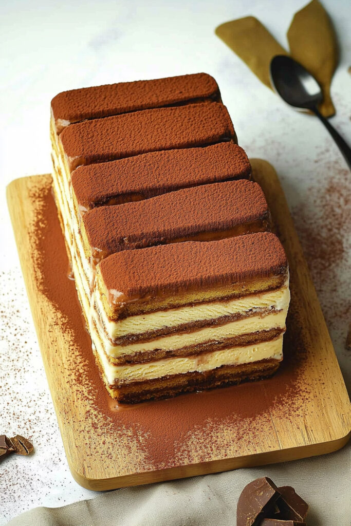 Tiramisu Ice Cream Layer Cake Recipe