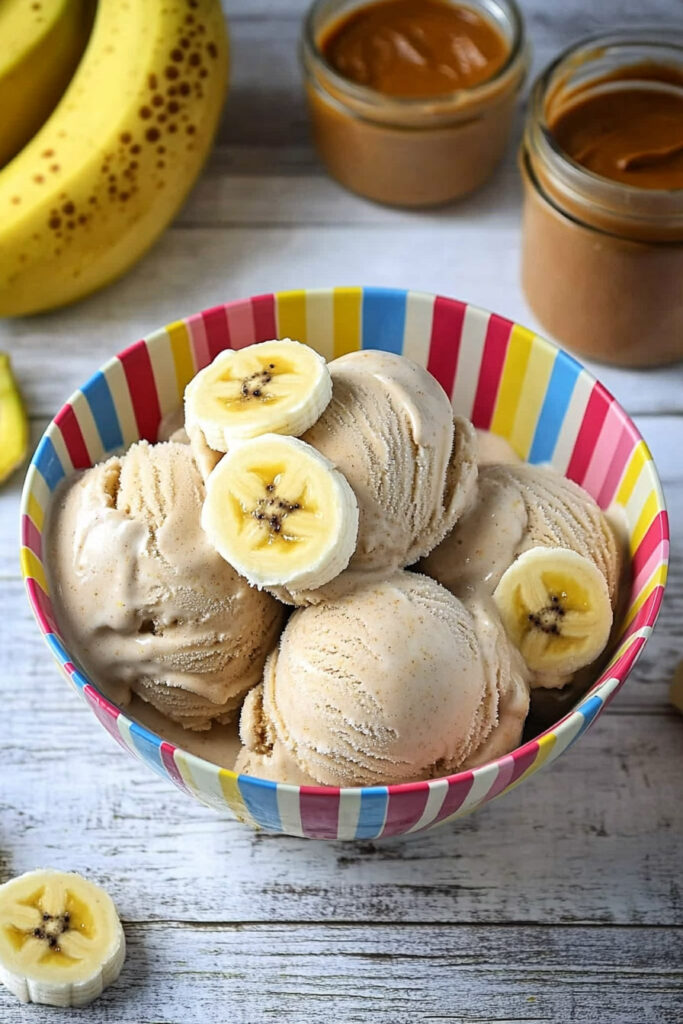 Variations Banana Peanut Butter Dog Ice Cream