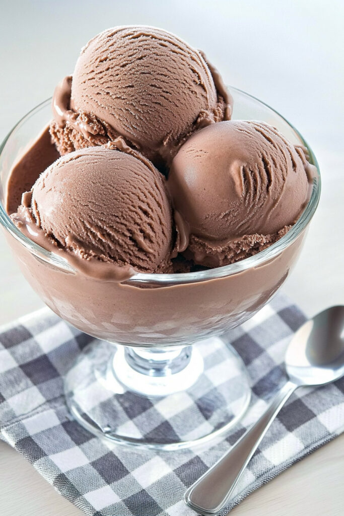 Variations Ninja Creami Chocolate Ice Cream with Pudding Mix