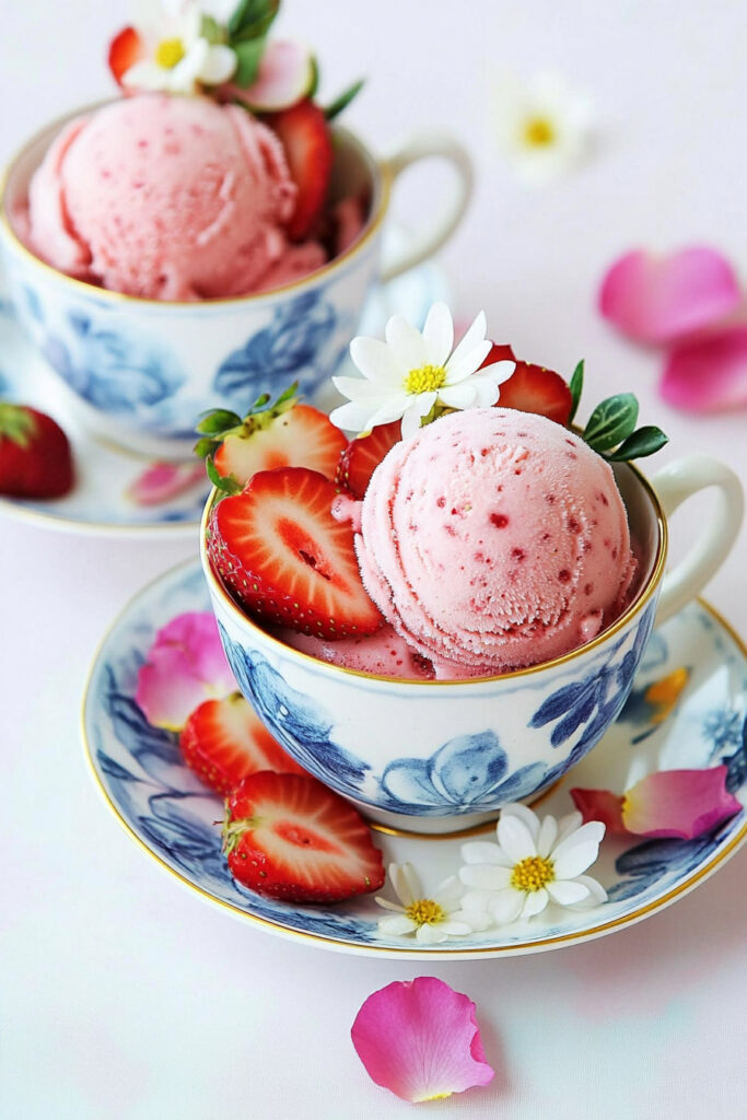 Whole30 Strawberry Coconut Ice Cream Recipe