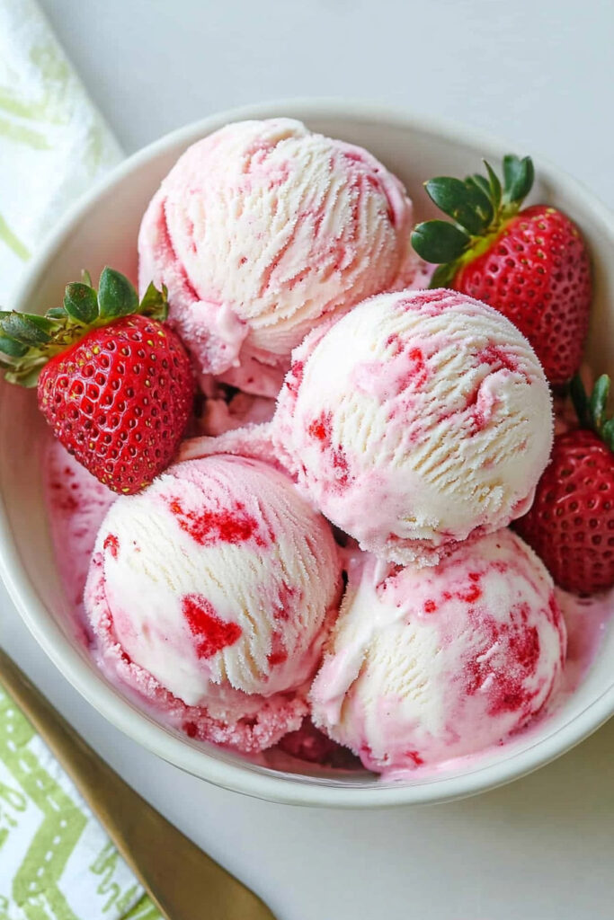 Cuisinart Strawberry Ice Cream