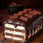 KitKat Ice Cream Cake