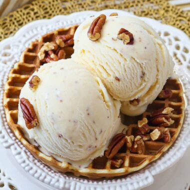 ninja creami butter pecan ice cream