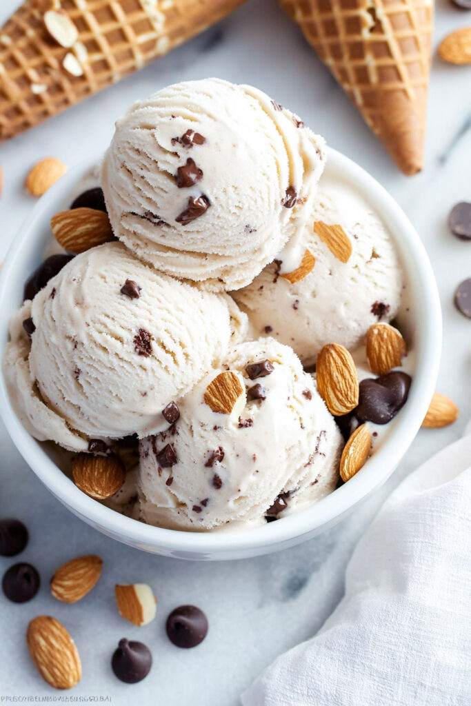 Almond Joy Vegan Paleo Ice Cream