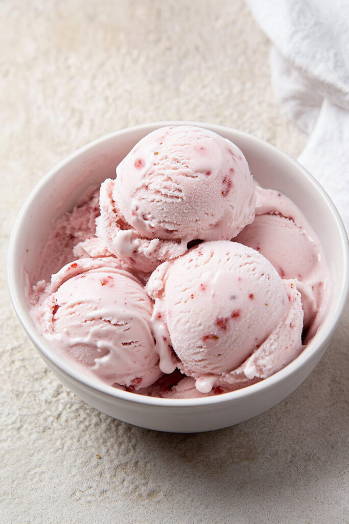 Customize Keto Strawberry Ice Cream