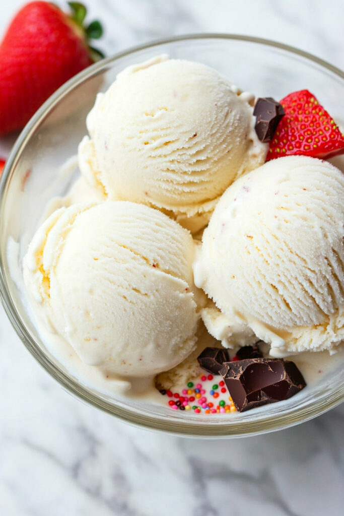 Freeze Paleo Vanilla Ice Cream