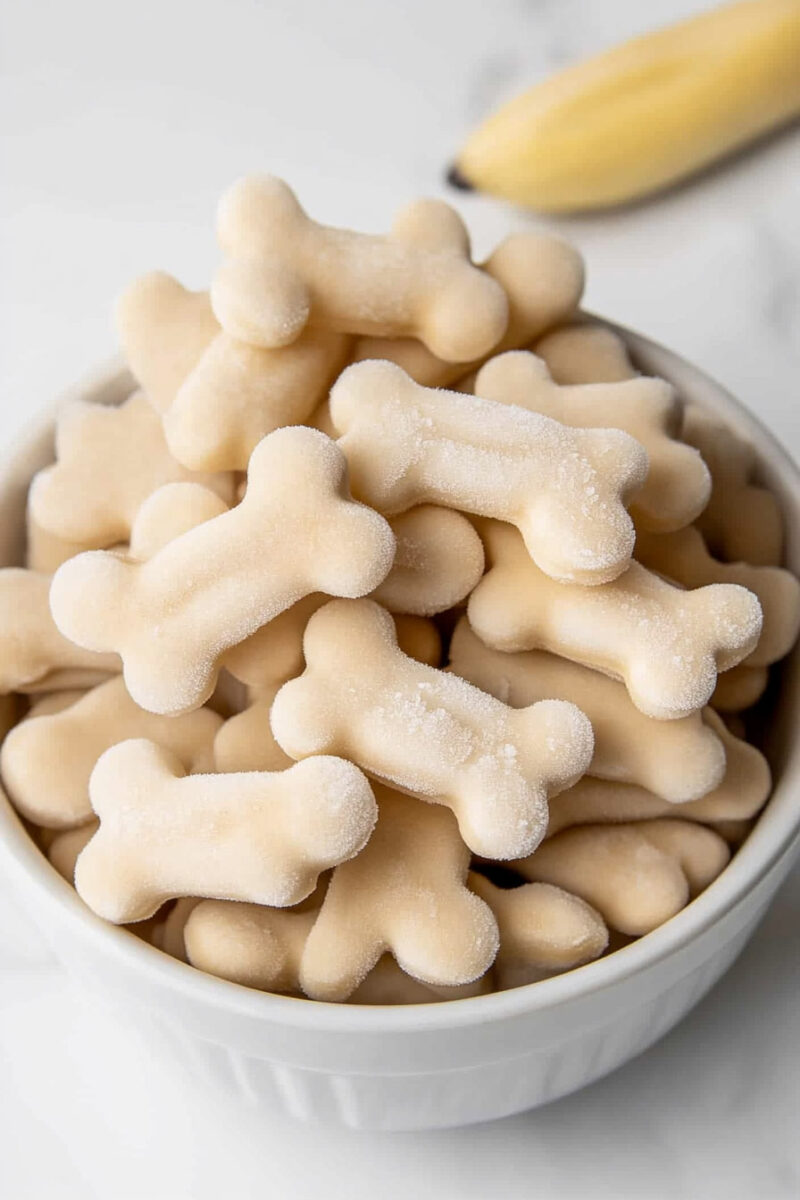 Picture of Frozen Banana Dog Treats - Easy 3-Ingredient Recipe