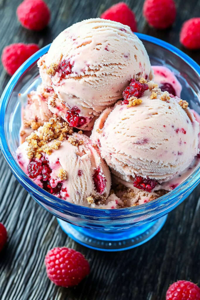 How to Make Keto Raspberry Cottage Cheese Ice Cream