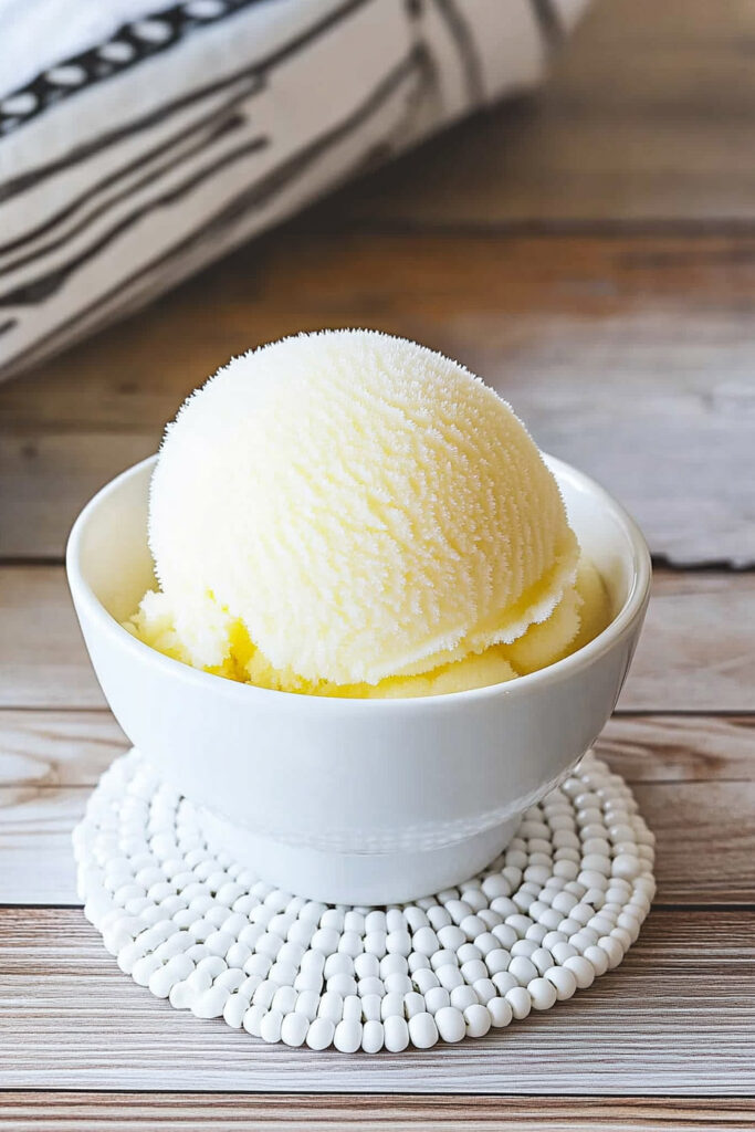 Keto Lemon Sorbet