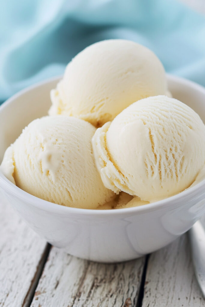 Keto Vanilla Ice Cream