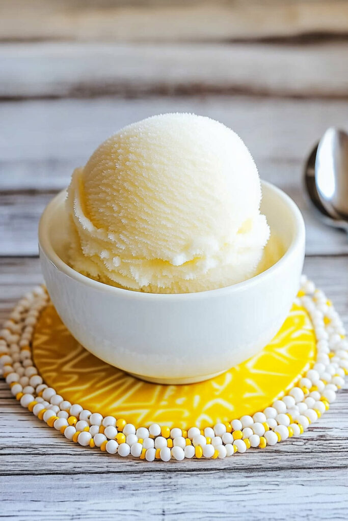 Ninja Creami Keto Lemon Sorbet