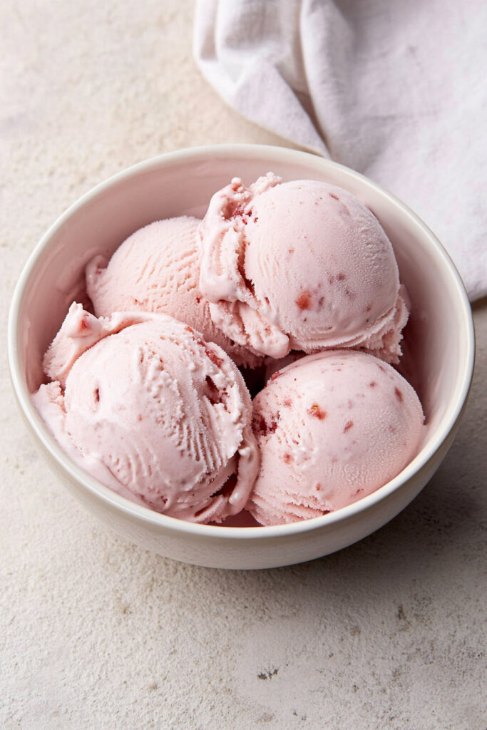 Ninja Creami Keto Strawberry Ice Cream