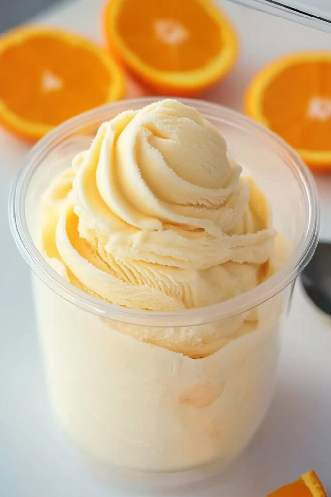 Orange Julius Protein Ice Cream