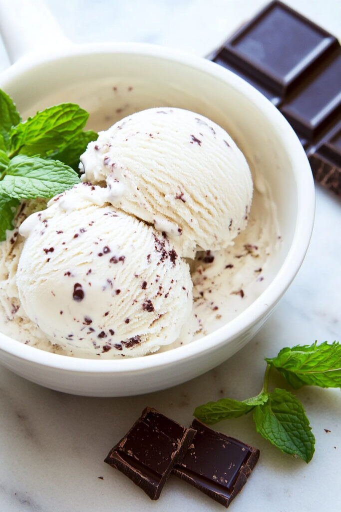 Paleo Mint Chocolate Chip Ice Cream Recipe