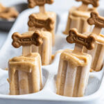 Peanut Butter Dog Popsicles