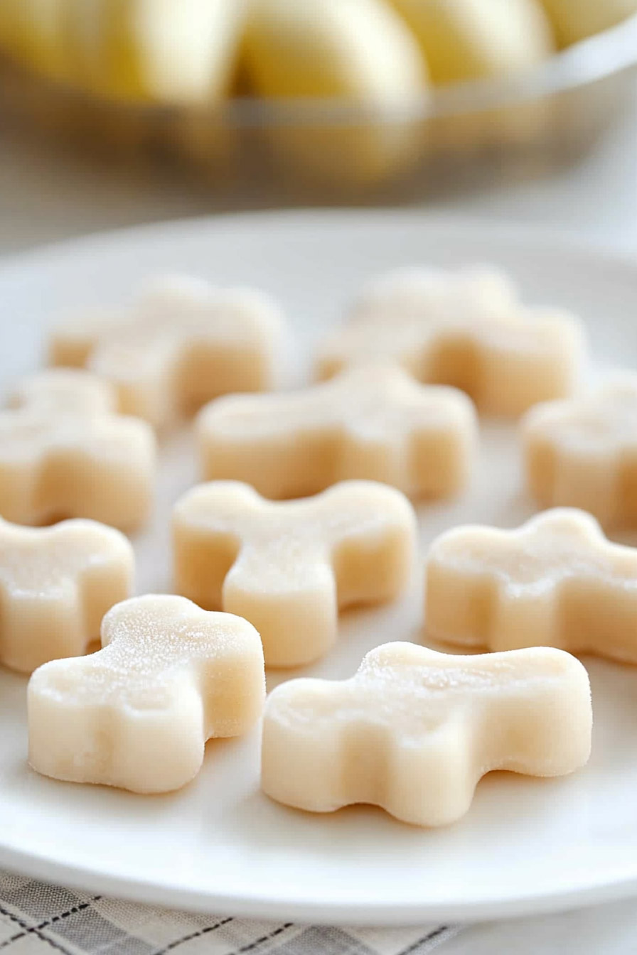 Yogurt Banana Dog Treats | Easy Frozen Recipe