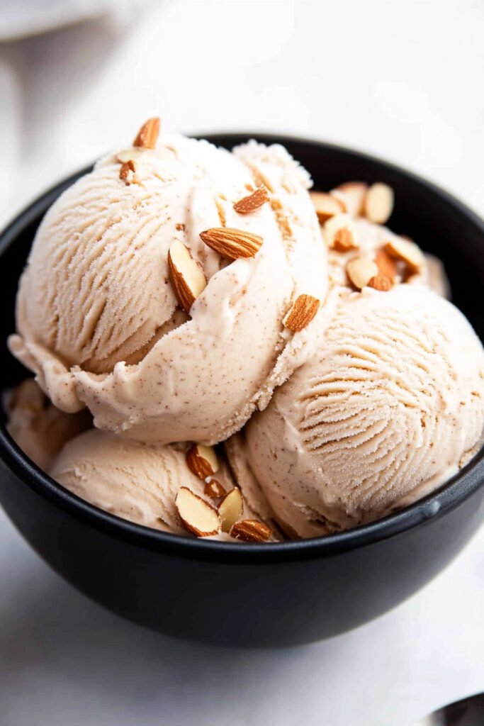 Serving Ideas Almond Butter Paleo Ice Cream