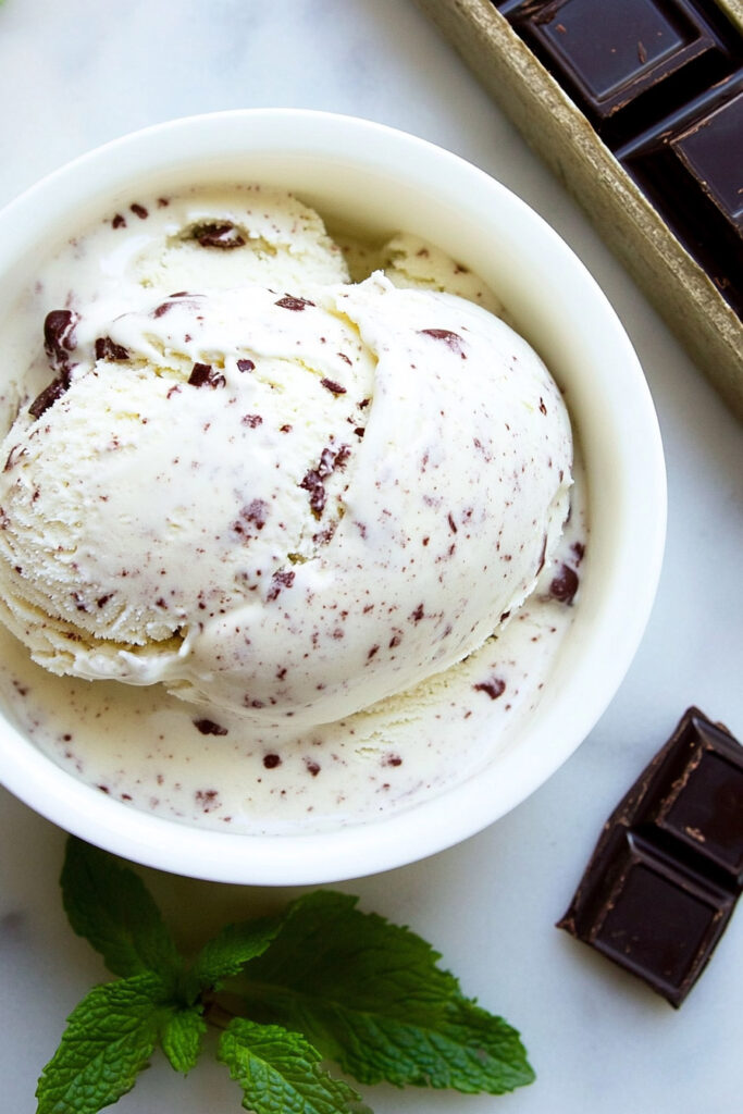 Steps to Make Paleo Mint Chocolate Chip Ice Cream