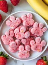 Strawberry Banana Dog Treats