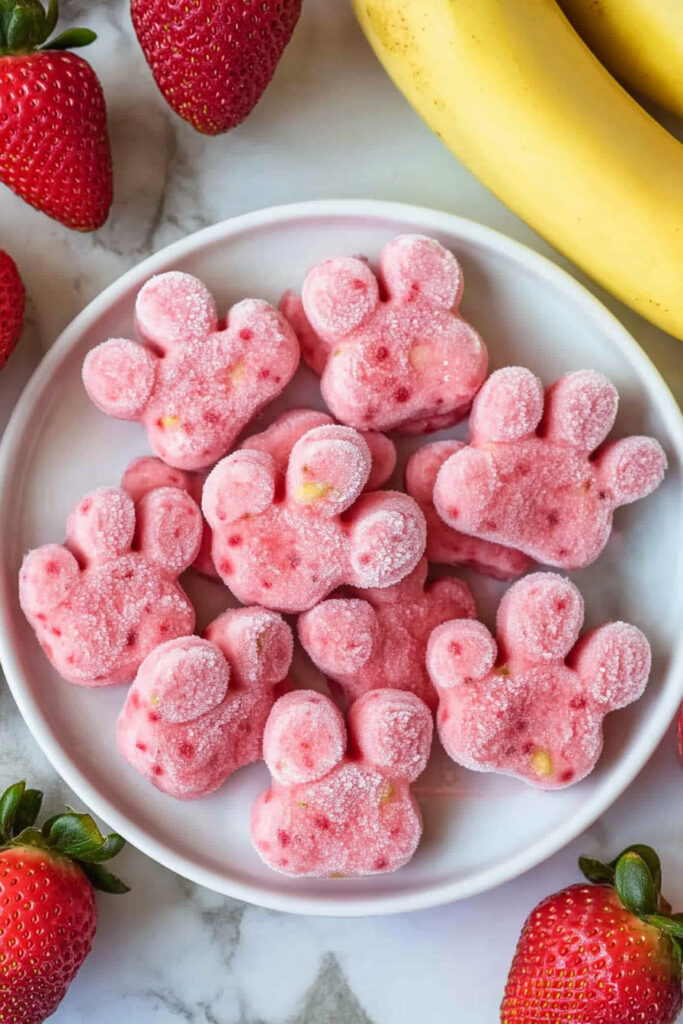 Strawberry Banana Dog Treats