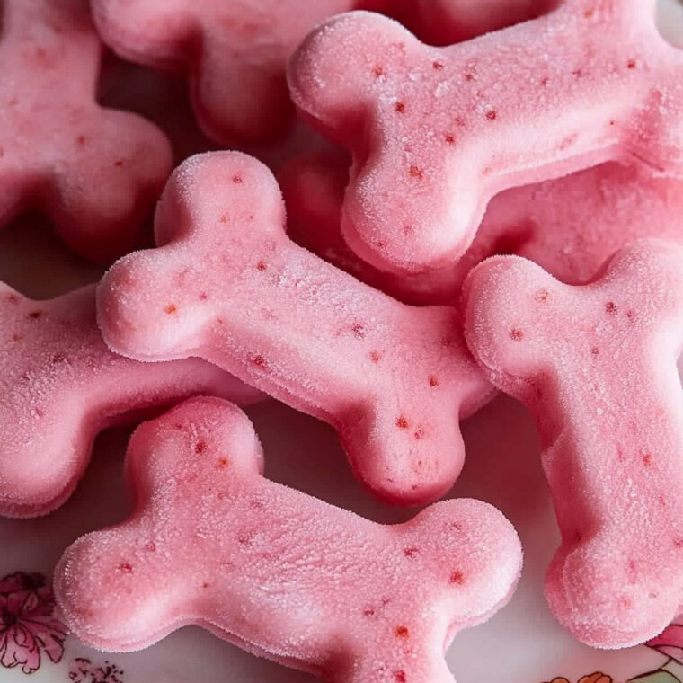 Picture of Strawberry Ice Cream for Dogs: Easy Homemade Recipe
