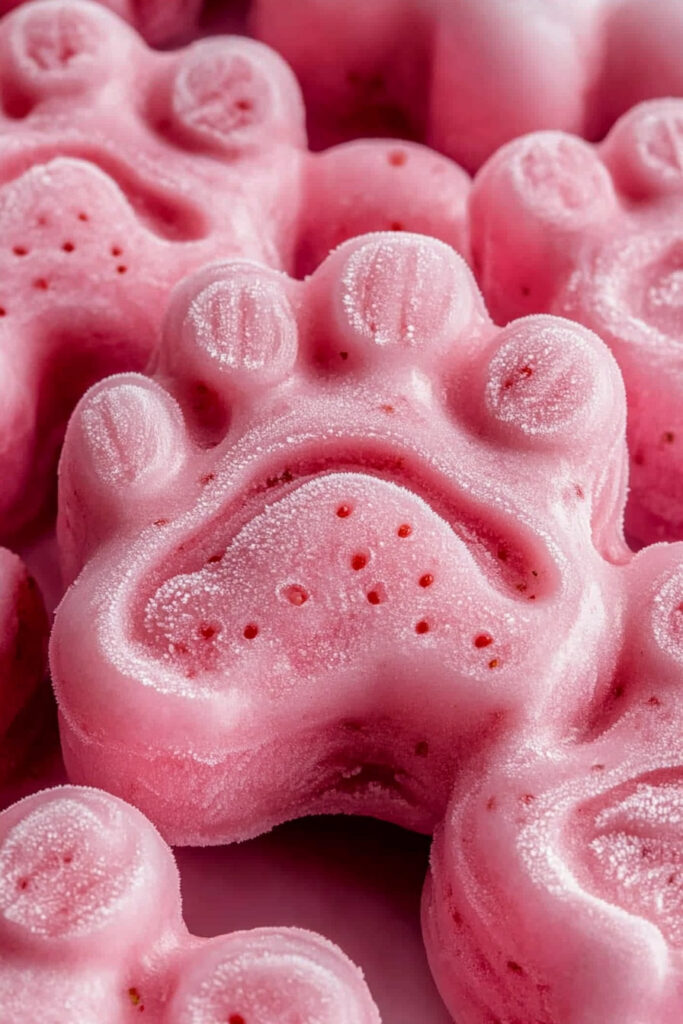 Strawberry Ice Cream for Dogs