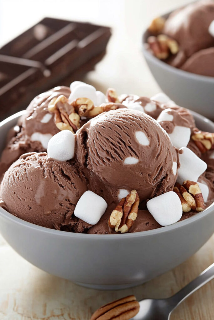 Variations Keto Rocky Road Ice Cream