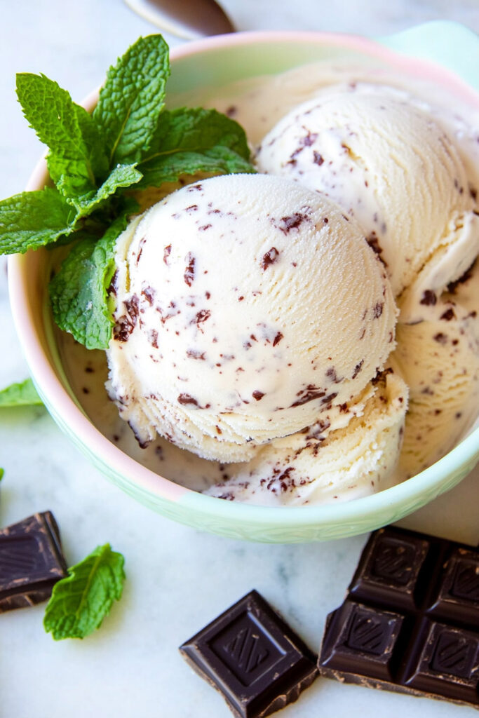 Variations Paleo Mint Chocolate Chip Ice Cream