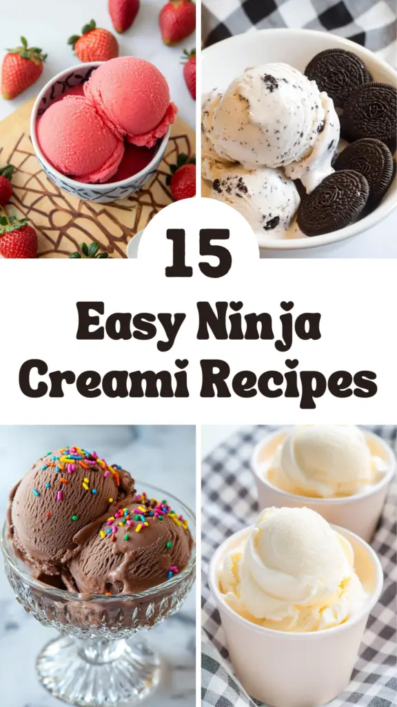 15 Easy Ninja Creami Recipes